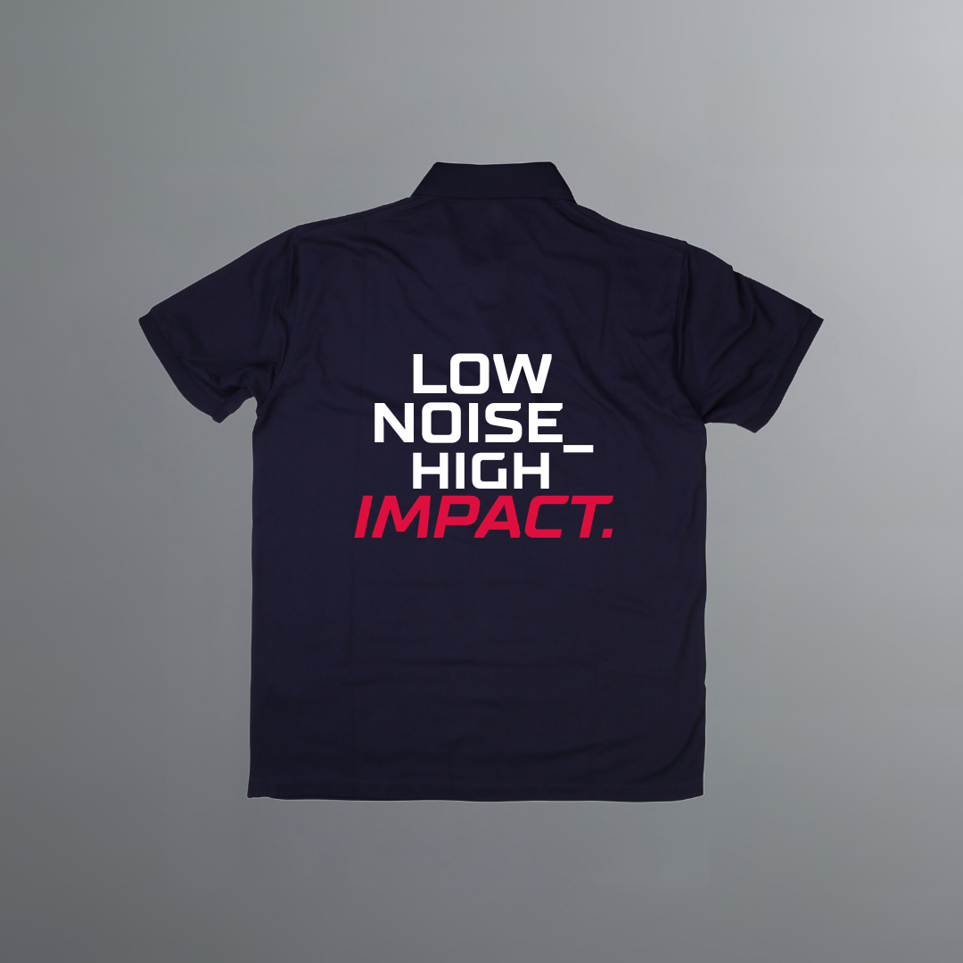 Built Different Front & Back Printed Polo T-Shirt