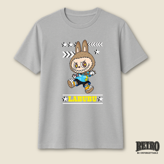 Retro Labubu T-Shirt India – Regular Fit | Trending Vintage Anime Tee