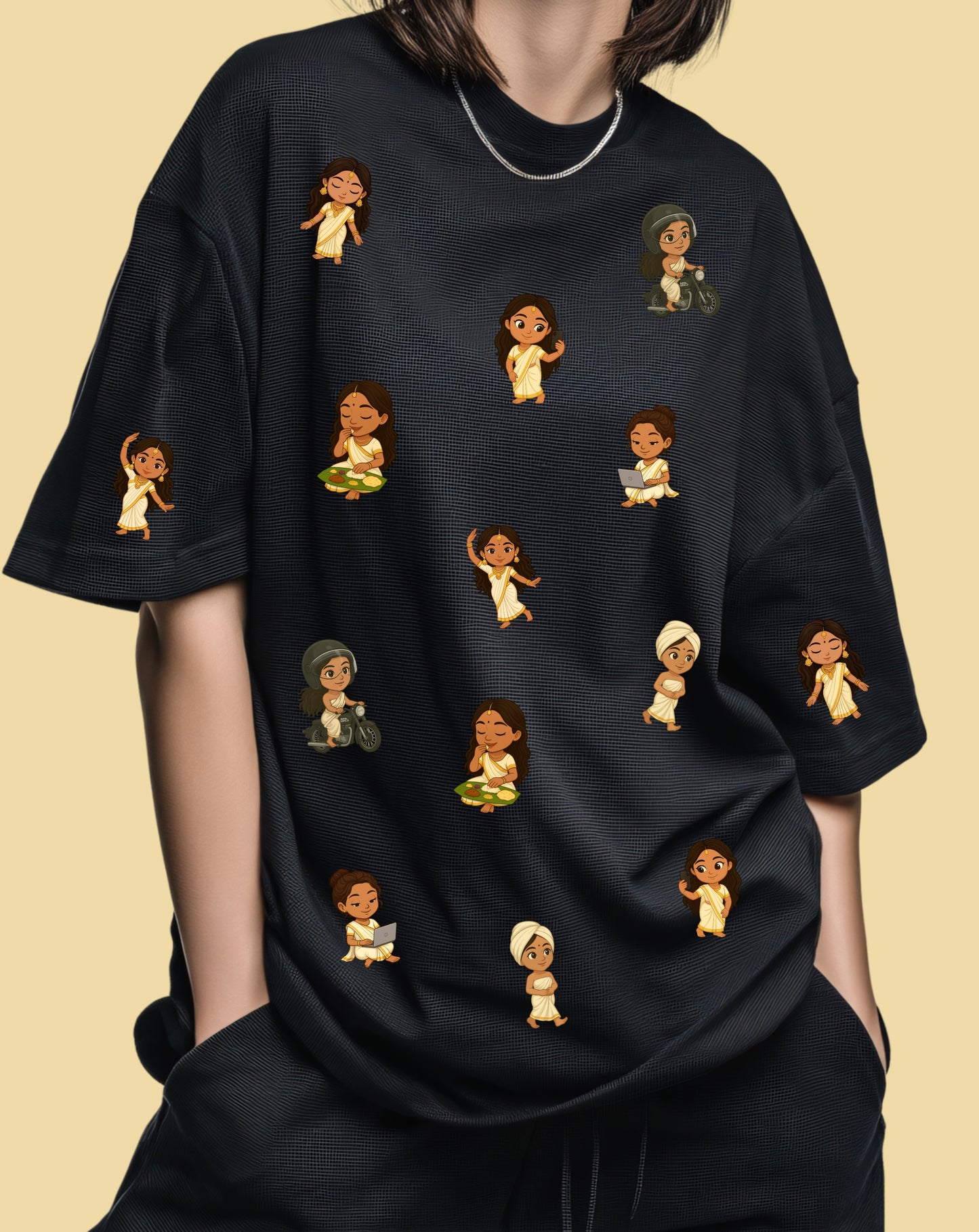 Thamburattiverse Premium Oversized T-Shirt
