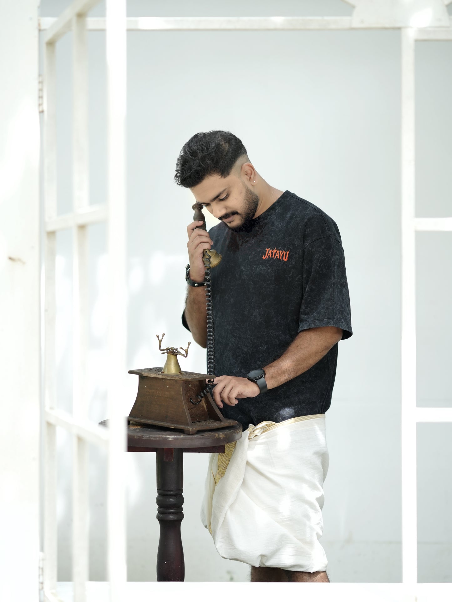 Jatayu Stonewash Oversized Unisex T-shirt