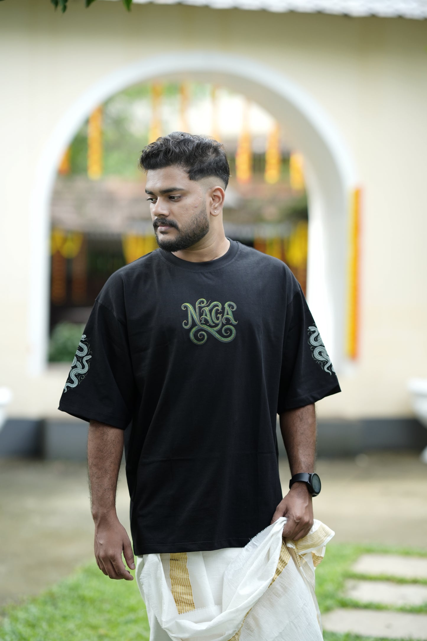 Naga Gothic Oversized Unisex Tshirt