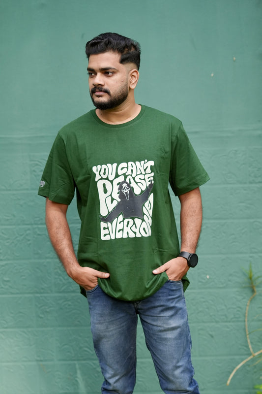 You Can’t Please Everyone Green Tshirt Unisex Regular Fit