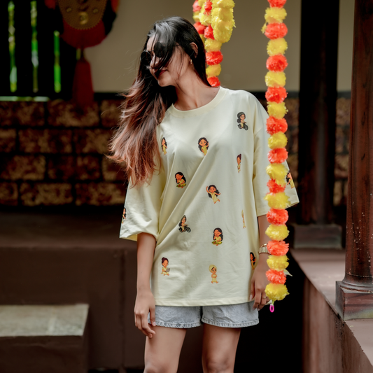 Thamburattiverse Premium Oversized T-Shirt