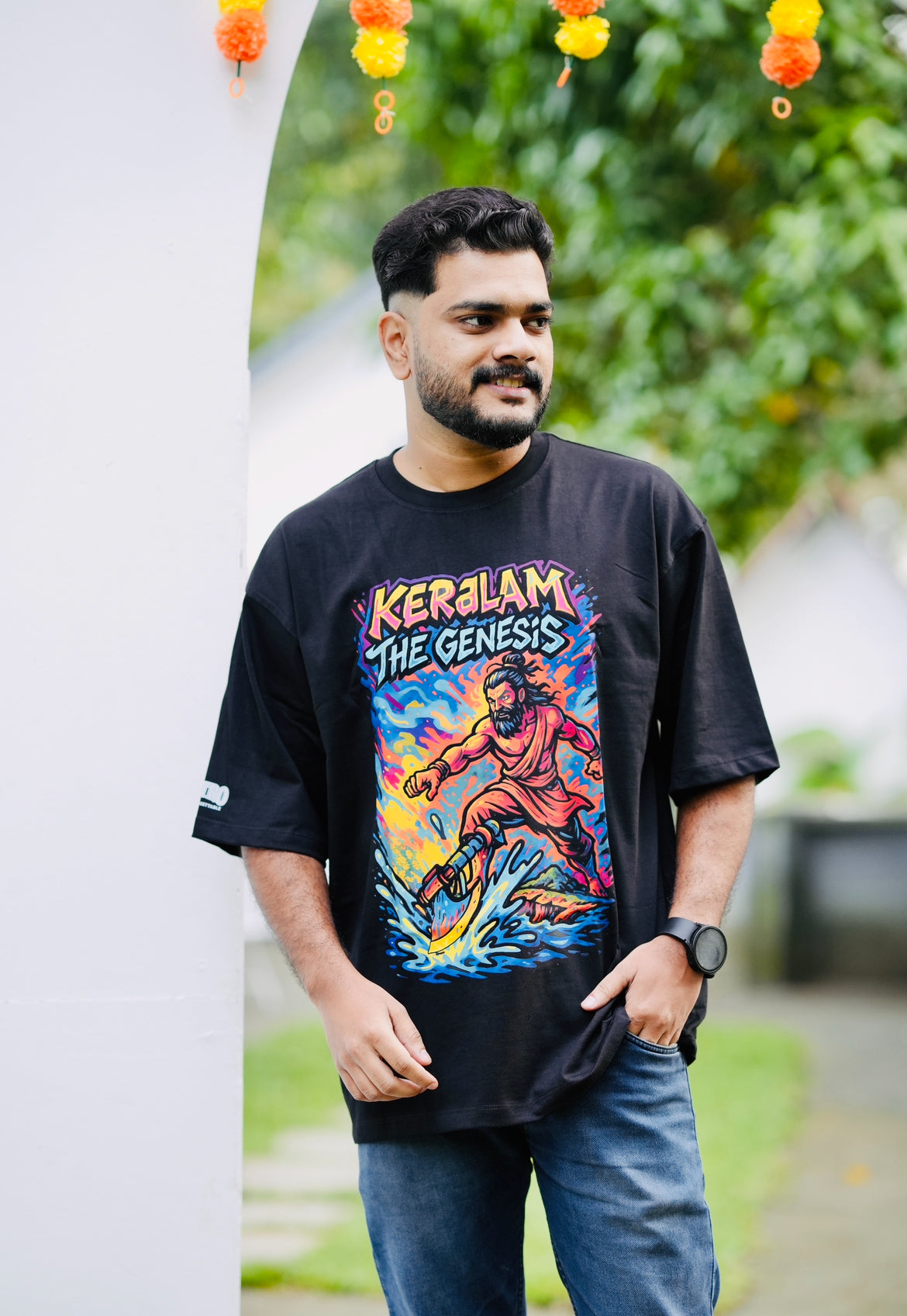 Keralam Genesis Oversized T-Shirt