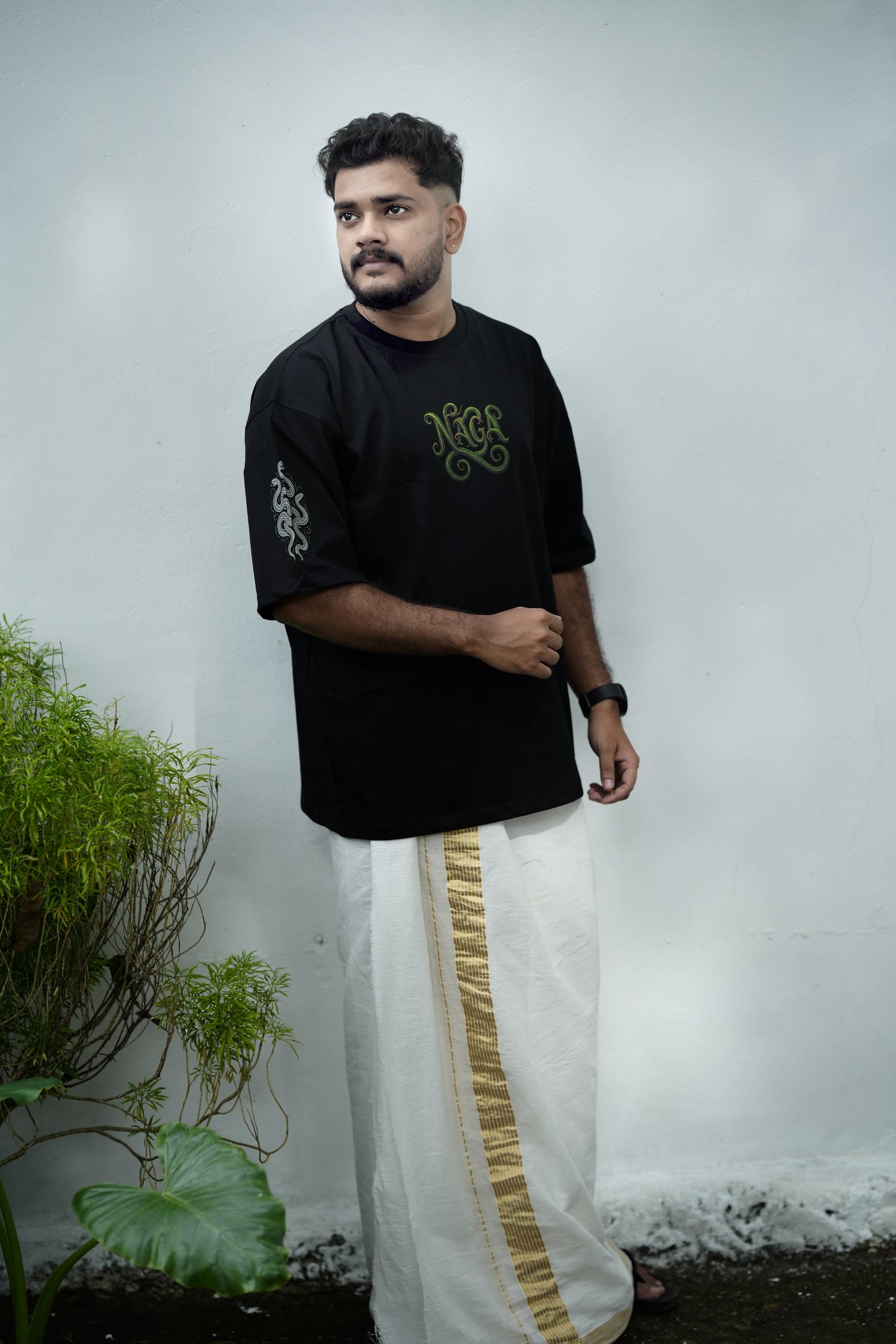 Naga Gothic Oversized Unisex Tshirt