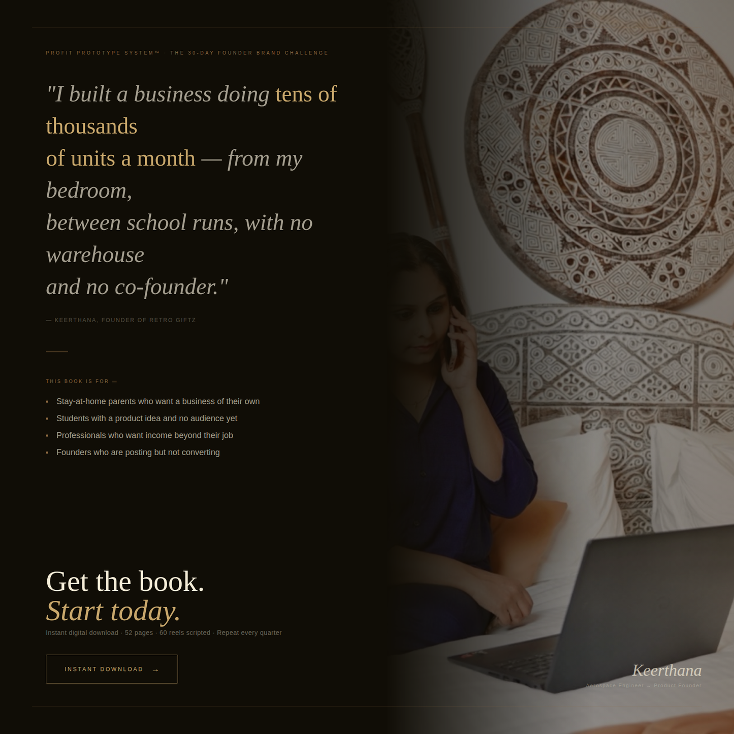 The 30-Day Founder Brand Challenge - Digital Ebook