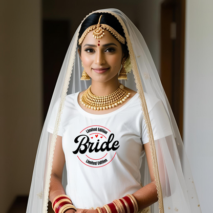 Bride - Limited Edition T-Shirt Wedding Themed