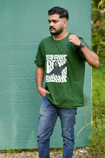 You Can’t Please Everyone Green Tshirt Unisex Regular Fit