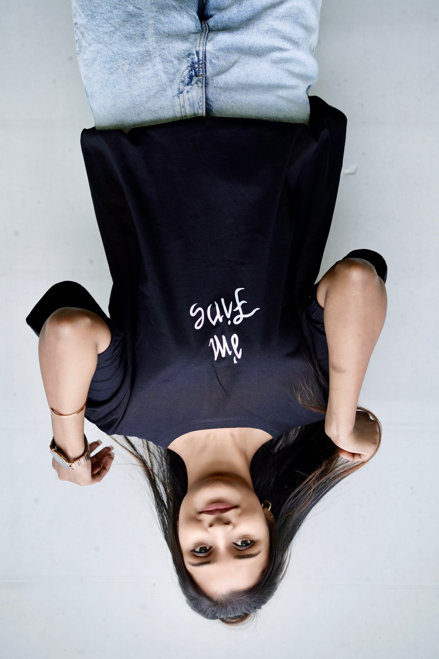 I'm Fine Regular Fit Unisex BTS Black Unique T-Shirt