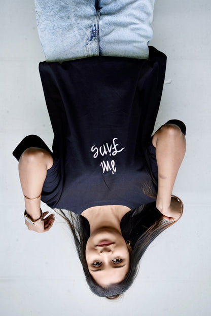 I'm Fine Regular Fit Unisex BTS Black Unique T-Shirt