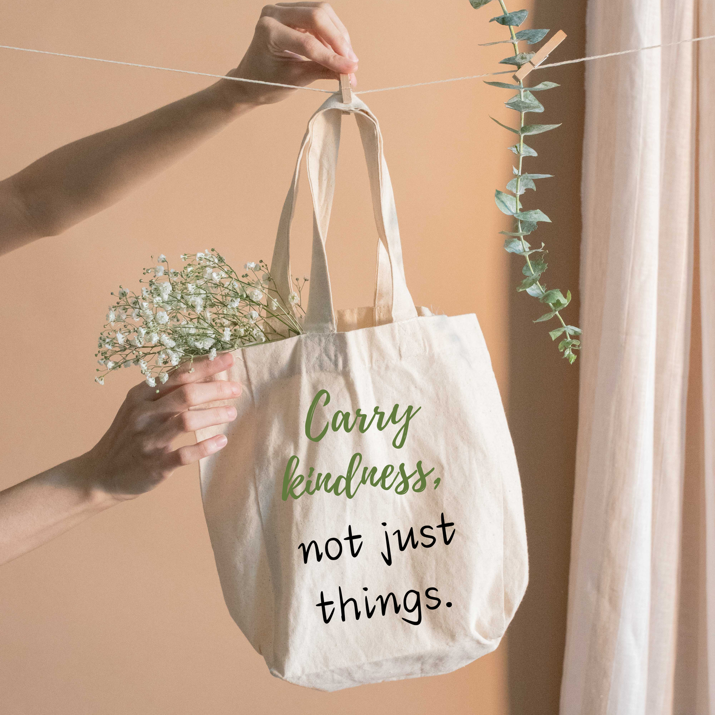 Carry Kindness Tote Bag