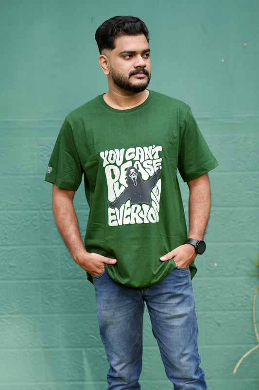 You Can’t Please Everyone Green Tshirt Unisex Regular Fit