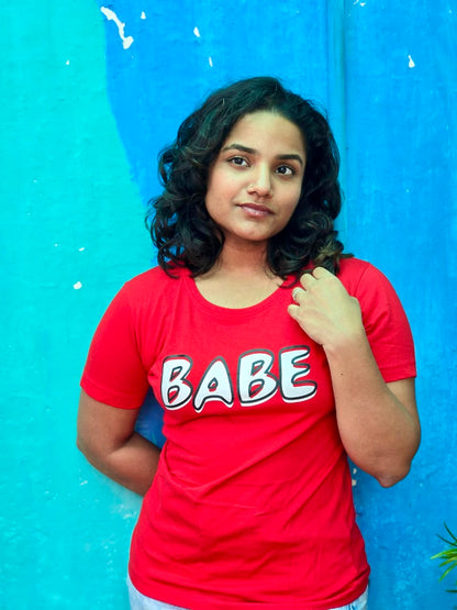 Babe Women's Cotton T-shirt