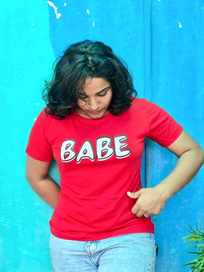 Babe Women's Cotton T-shirt