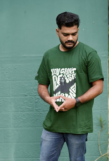 You Can’t Please Everyone Green Tshirt Unisex Regular Fit