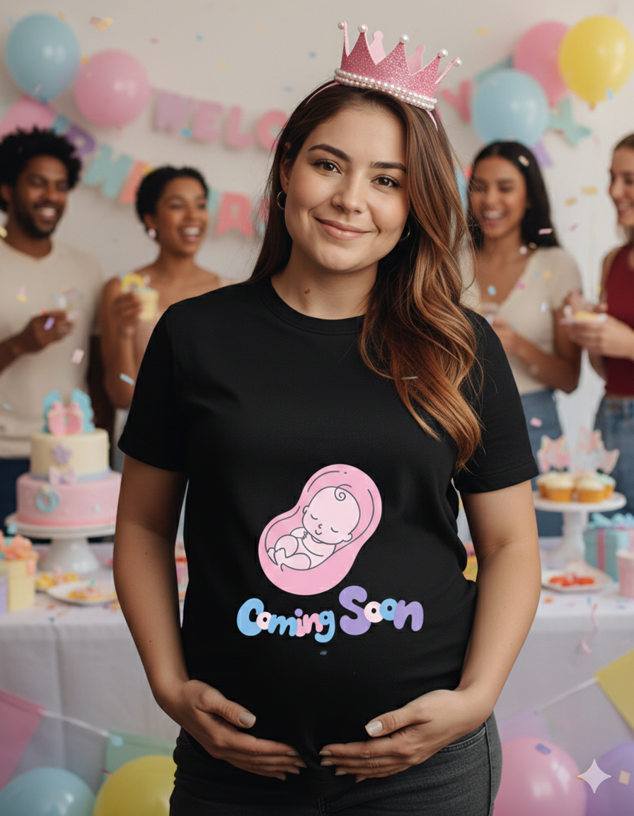 Coming Soon Maternity T-Shirt