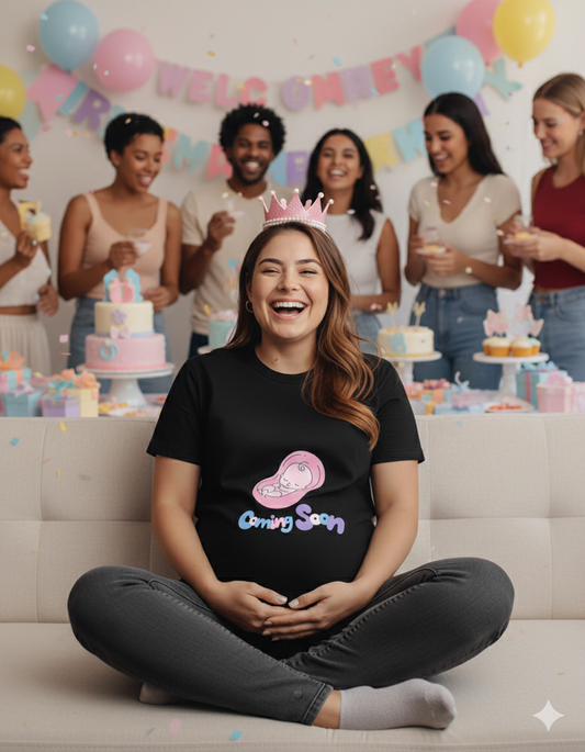 Coming Soon Maternity T-Shirt