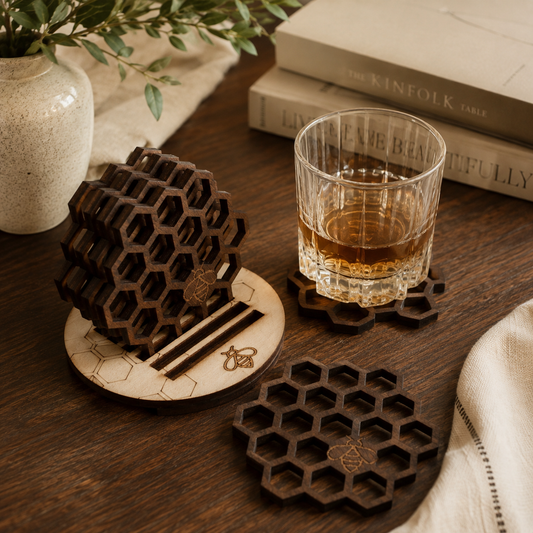 Honeycomb Coaster Set