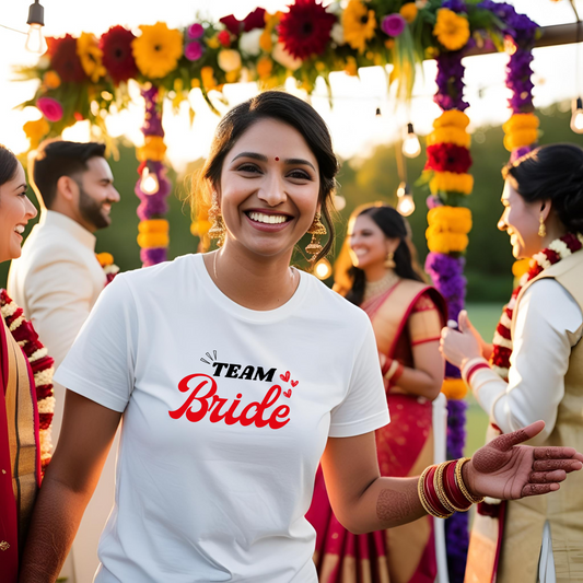 Team Bride Unisex T-Shirt Wedding Theme