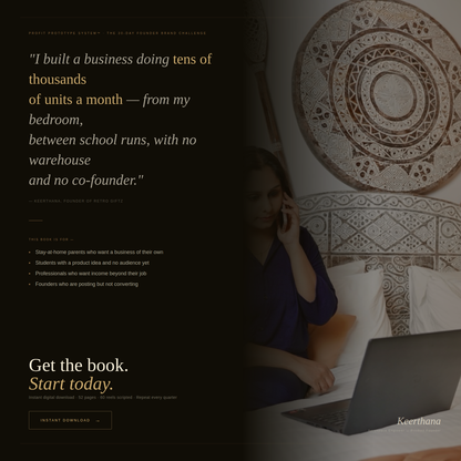 The 30-Day Founder Brand Challenge - Digital Ebook